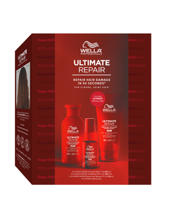 Wella Holiday: Ultimate Repair 3pk W/Hair Rescue & Clips